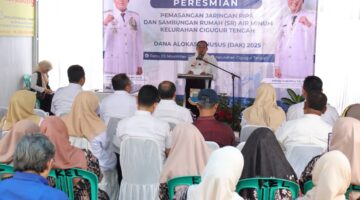 Wujud Nyata Pemerintah Kota Cimahi Hadirkan Air Bersih untuk Warga Cigugur Tengah