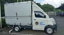 Mobil operasional Satuan Pelayanan Pemenuhan Gizi (SPPG) pendukung program Makan Bergizi Gratis (MBG).