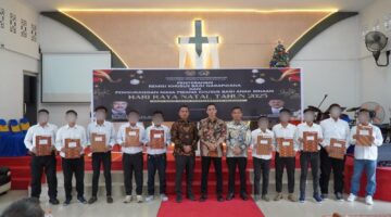 Rutan Kelas I Medan Serahkan Remisi Khusus Natal 2025 kepada 215 Warga Binaan