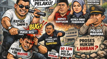 Aktivis Dipukul Kepsek, 50 LSM Mengecam Keras & Siap Aksi ke Polda Sumsel