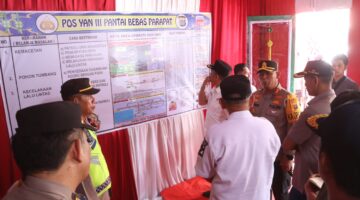 Kapolres Bersama Forkopimda Simalungun Tinjau Langsung Lima Pos Ketupat Toba 2026, Pastikan Mudik Aman Lancar